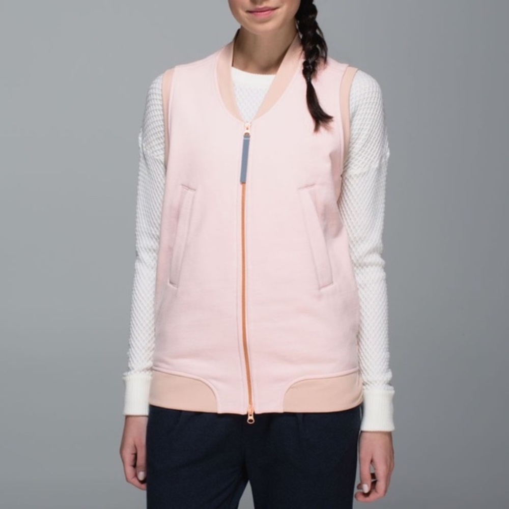 Lululemon Departure Vest - Parfait Pink / Naked - Picture 1 of 11